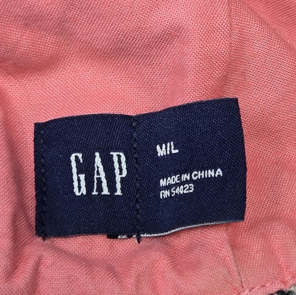 VINTAGE GAP WOOL BLEND GREY & PINK HERRINGBONE BUCKET HAT WOMEN M/L PREPPY Y2K - Picture 11 of 13